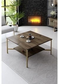 Konferenčný stolík Gold Line Walnut