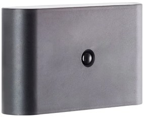 Brilliant - LED vonkajšie nabíjacie nástenné svietidlo so senzorom XINO LED/3W/5