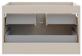 Závěsná skříňka pod umyvadlo Dalia Cashmere 80 cm kašmír