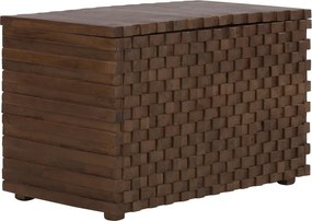 Luxusná úložná truhlica Sakari z masívu akácia mango 80cm