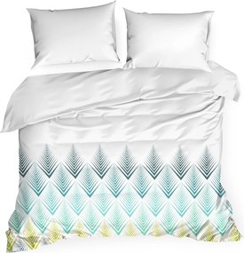 SATÉNOVÉ OBLIEČKY SHELLY 160X200 CM, 2 KS 70X80 CM VZOROVANÉ