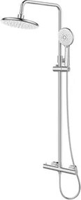 Sprchový systém SAT Basic s termostatickou batériou chróm SATSSTKEB