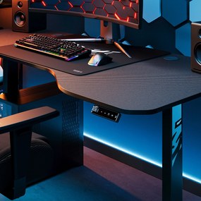 Výškovo Nastaviteľný Stôl Diablo X-Tensio 1600 Čierny