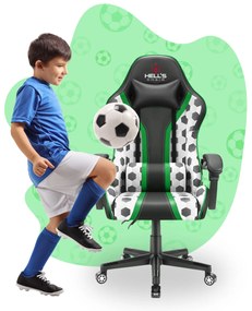 Hells Detská Herná stolička Hell's Chair HC-1005 Football KIDS