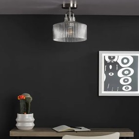 Där Lighting LEN4846 - Prisadený luster LENKA 1xE27/60W/230V matný chróm