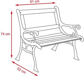 Set záhrad. nábytku 4-dielny Avenberg HAMILTON