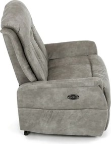 Polohovacie kreslo sivé, elektrické TV-Q8575 GREY3