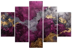 Obraz - Textúrovanie abstrakcie (150x105 cm)