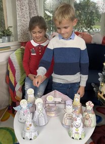 Agátin vianočný betlehem na dotvorenie