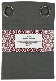 Záves na prechodkách Odin 135x250 šedá Merkury Home