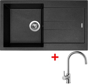 Akčný set Sinks AMANDA 860 Metalblack + batéria VITALIA