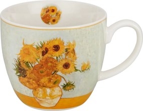 Porcelánový hrnček Van Gogh Sunflowers 460 ml