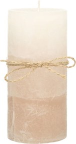 Sviečka Silvia 14cm beige