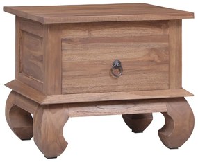 Nočný stolík 45x35x40 cm masívne teakové drevo