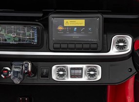 Elektrické autíčko Mercedes Benz G63 AMG XXL STRONG červené