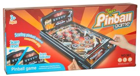 KIK Detský stolný pinball – arkádová hra s flippermi, svetlami a hudbou