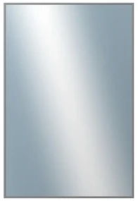 DANTIK - Zrkadlo v rámu, rozmer s rámom 80x160 cm z lišty Hliník platina (7269019)