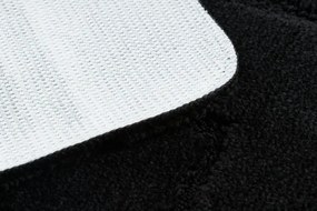 Sada kúpeľňových koberčekov SUPREME LINES línie, čierna