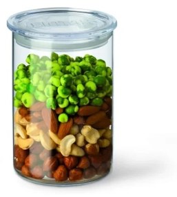 Simax 5152 sklenená dóza s plastovým viečkom, 0,8 l