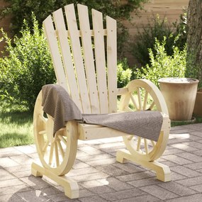 Záhradné stoličky Adirondack 2 ks jedľový masív 365091