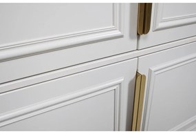 Svetlosivá šatníková skriňa z borovicového dreva 110x215x62 cm Organize – WOOOD