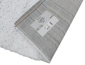 Ayyildiz, TRHÁK: Kusový koberec Life Shaggy 1500 white - snehovo biely, 300x400, biela, obývacia izba