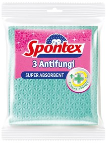 Spontex Antifungi hubová utierka, 3 ks