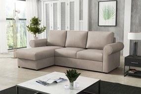 Rohová sedacia súprava Majadahonda (svetlobéžová)