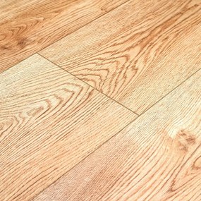 W-STEP laminátová podlaha, vzor svetlý dub, 1220x200x8 mm, AC4