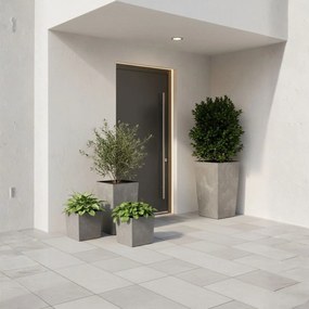 Květináč Porto 75x39,6 cm šedý beton