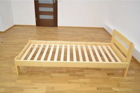 ECOMATRACE POSTEL ASIA S ROŠTOM, BOROVICA LAKOVANÁ Rozmery 140x200