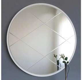 Asir Nástenné zrkadlo pr. 60 cm biela 552NOS2144