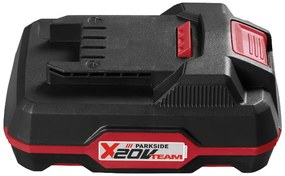 Parkside®  Aku reťazová píla Paks 20-Li E5 + Akumulátor 20 V/2 Ah + Nabíjačka 20 V/2,4 A  (800011462)