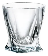 Crystal Bohemia Poháre QUADRO 55 ml, 6 ks
