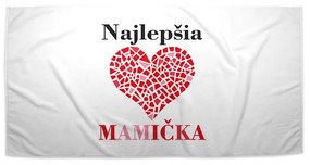 Sablio Uterák Najlepšia mamička - 30x50 cm