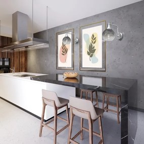 Nástenná lampa MONTE 1xE27/60W/230V matný chróm