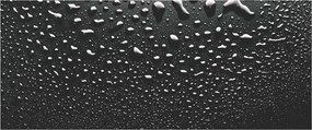 Obraz kvapiek vody (120x50 cm)