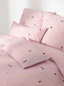 Vianočná obliečka na paplón z bavlneného perkálu Anella