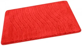 Kúpeľňový koberček Sara Red červený Fale