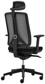 RIM -  RIM Kancelárska stolička FLEXi XXL FX 1112A 1113A čalúnenie PRINCE koža