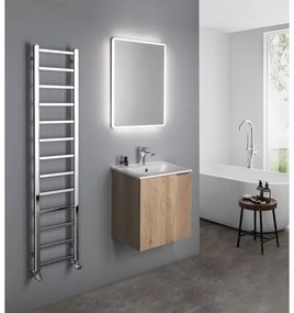 Sapho - Kúpeľňový radiátor METRO LIGHT 276W/230V 30x150 cm lesklý chróm