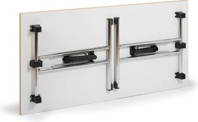 Skladací konferenčný stôl FOLD, 160x80 cm, čerešňa