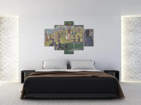 Obraz - Georges Seurat, A Sunday on La Grande Jatte, reprodukcia (150x105 cm)
