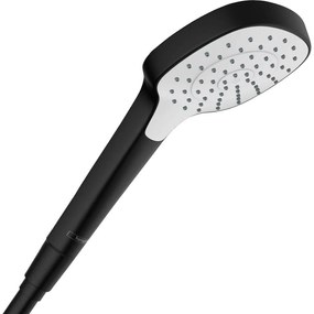 HANSGROHE Croma E ručná sprcha 1jet EcoSmart, 110 x 110 mm, biela/matná čierna, 26815670