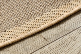 Koberec SIZAL FLOORLUX 20195 mais / coffee kruh