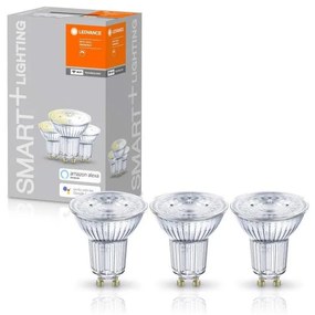 SADA 3x LED Stmievateľná žiarovka SMART+ GU10/5W/230V 2700K - Ledvance