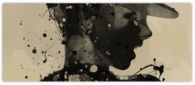 Obraz - Jazz woman (120x50 cm)