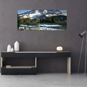 Obraz - Mount Rainier (120x50 cm)