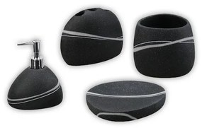 Sada kúpeľňových doplnkov Optima SIDAO 4 ks SADASID, 1 ks