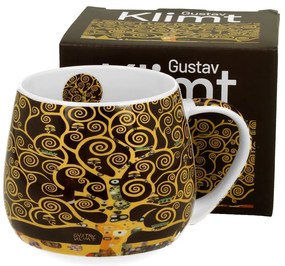 Porcelánový hrnček Klimt Tree Of Life 430 ml